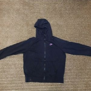 Mens NIKE Zip Up Swearshirt